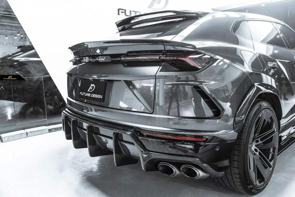 Future Design Carbon Fiber Rear Trunk Spoiler for Lamborghini Urus