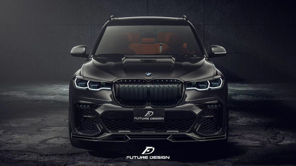 Future Design Carbon Fiber Front Lip Splitter for BMW X7 G07 2020+