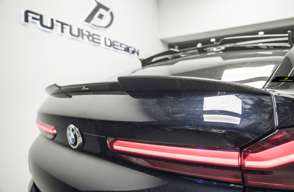 Future Design Carbon Fiber Rear Roof Spoiler for BMW X6 X6M G06 2020+