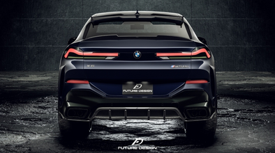 Future Design Carbon Fiber Rear Diffuser for BMW X6 G06 2020+