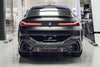 Future Design Carbon Fiber Rear Diffuser w/LED for BMW X6 G06 2020+