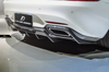 Future Design RT Style Carbon Fiber Rear Diffuser For Mercedes-Benz AMG GT GTS GTC C190 2015+