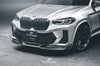 Future Design Carbon Fiber Front Lip for BMW iX3 / X3 G01 LCI / X4 G02 LCI
