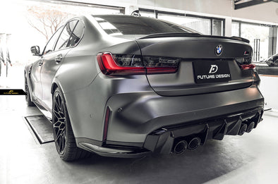 BMW G80 M3 OE Style Carbon Fiber Rear Wing for 3-Series G20 by Future Design