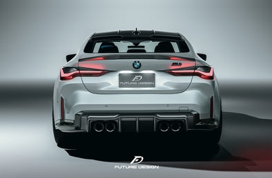 Future Design V1 Carbon Fiber Rear Diffuser for BMW G80 M3 & G82 M4