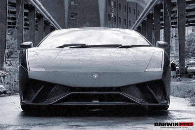 DarwinPro 2004-2008 Lamborghini Gallardo BKSS Style Front Bumper