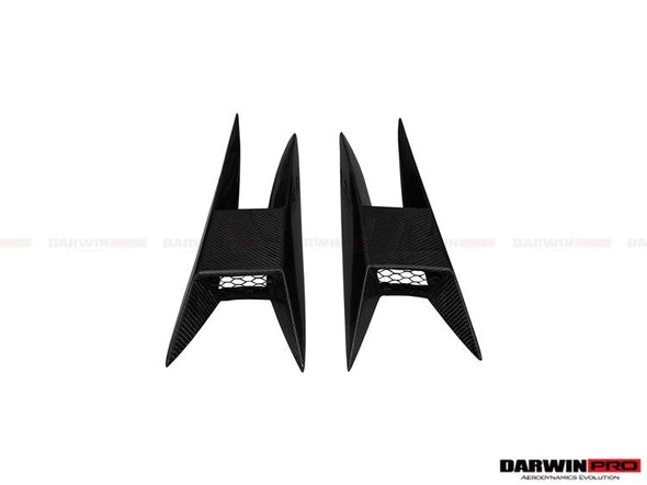 Darwinpro 2004-2014 Lamborghini Gallardo BKSS Style Side Skirts Caps