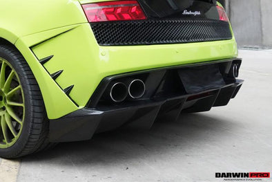 DarwinPro 2009-2014 Lamborghini Gallardo LP560 LP550 DP Style Fiber Reinforce Polymer Rear Bumper