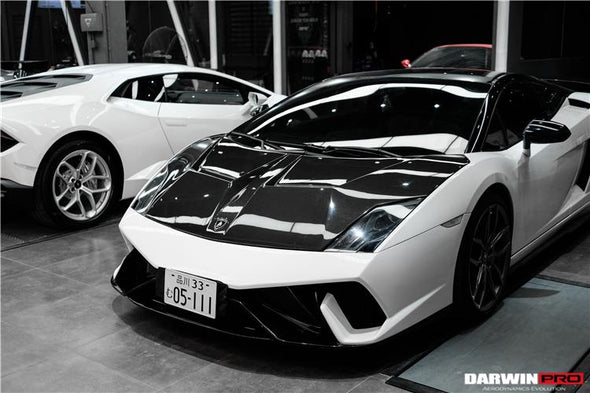 DarwinPro 2009-2014 Lamborghini Gallardo LP550 LP560 IRON Style Front Hood Bonnet