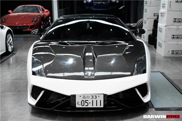 DarwinPro 2009-2014 Lamborghini Gallardo LP550 LP560 IRON Style Front Hood Bonnet