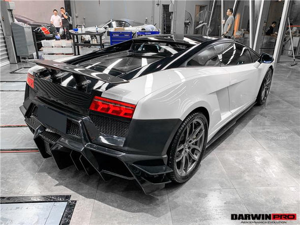 DarwinPro 2009-2014 Lamborghini Gallardo LP550 LP560 IRON Style Rear Bumper