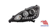 Honda Jazz / Fit 08-10 LED DRL +  Angel Eyes Projector Headlight