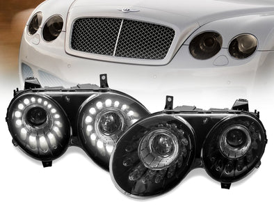 Bentley Continental GT & Flying Spur Facelift Style Bi-Xenon LED