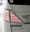 Toyota Alphard 2008+ LED Chrome Housing Taillight
