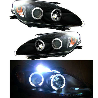 VIGORFLYRUN PARTS LTD LED-Tagfahrlicht Scheinwerfer Auto Streifen Licht DRL  Tagfahrlicht Weiß & Turn Signal Lampe Gelb, Switchback Flexible Lichtband