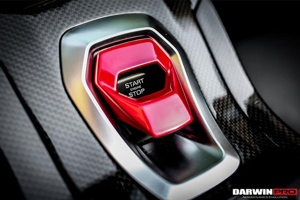 Darwinpro 2015-2019 Lamborghini Huracan LP610/LP580 Autoclave Carbon Fiber Center Console Tunnel