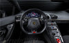 Darwinpro 2015-2019 Lamborghini Huracan LP610/LP580 Autoclave Carbon Fiber Center Steering Wheel Trim
