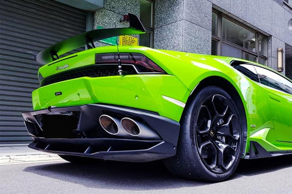 Darwinpro 2015-2020 Lamborghini Huracan LP610/LP580 AO Style Carbon Fiber Rear Diffuser