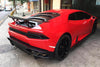Carbonado 2015-2020 Lamborghini Huracan LP610/LP580 RZS Style Carbon Fiber Trunk Spoiler