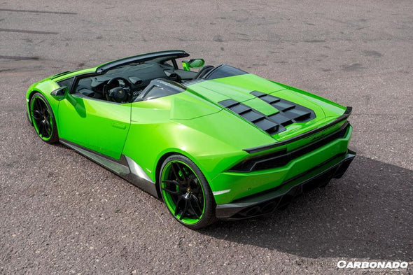 Carbonado 2015-2020 Lamborghini Huracan LP610/LP580 NVT Style Carbon Fiber Trunk Spoiler