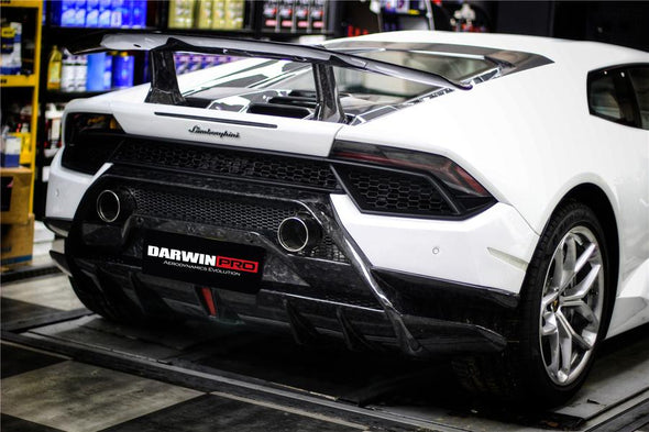 Darwinpro 2015-2020 Lamborghini Huracan LP580 OE Style Carbon Rear Bumper Grill
