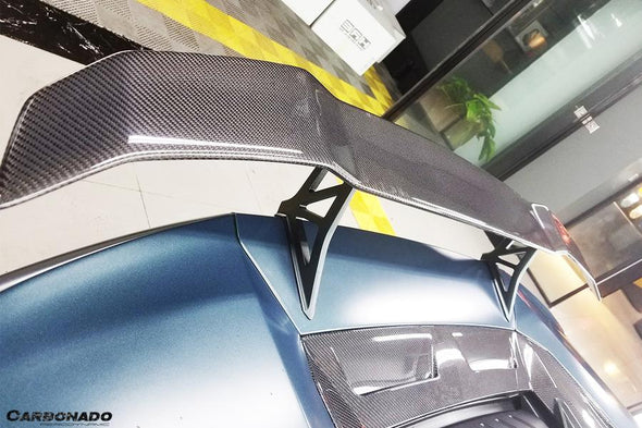 Carbonado 2015-2020 Lamborghini Huracan LP610/LP580 VRS Style Carbon Fiber Trunk Spoiler