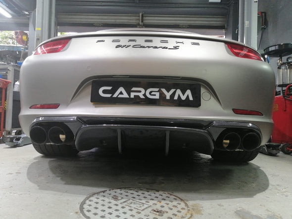 Z-GT Carbon Fiber Rear Diffuser for Porsche 991.1 911 2012+