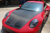 CarGym GT3 Carbon Fiber Front Hood for Porsche 992 911 Carrera / Turbo / GT3