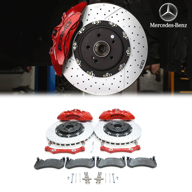 Mercedes-Benz C-Class W205 AMG Front & Rear Retrofit Brake Kit – CarGym