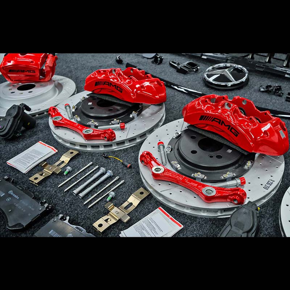 Mercedes-Benz C-Class W205 AMG Front & Rear Retrofit Brake Kit