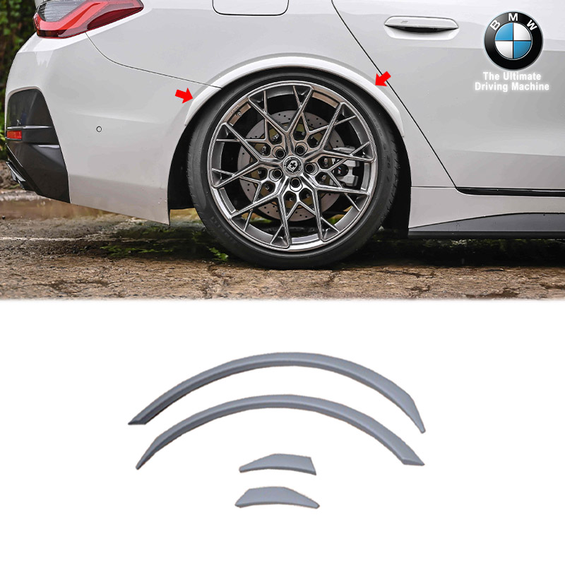 Car Rear Wheel Arch Genuine BMW i4 2022+ OE Retrofit Rear Wheel Arches – CarGym