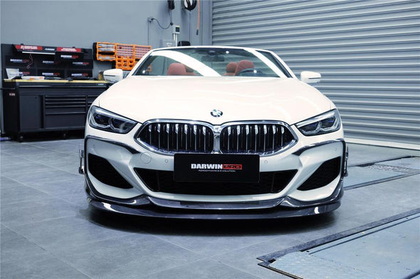 Darwinpro 2018-2022 BMW 8-Series G14 Convertible/G15 Coupe/G16 4DR-Gran Coupe 840/850 IMP Style Carbon Fiber Front Lip