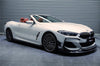 DarwinPro 2018-2022 BMW 8-Series G14 Convertible/G15 Coupe IMP Style Carbon Fiber Side Skirts (Add On)
