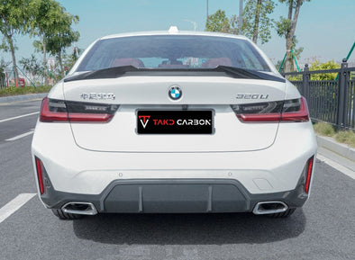 TAKD CARBON Carbon Fiber Rear Lip Spoiler Ver. 2 for BMW 3-Series G20 / G28 2019+