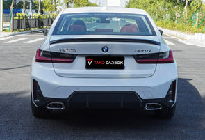 TAKD CARBON Carbon Fiber Rear Lip Spoiler Ver. 3 for BMW 3-Series G20 / G28 2019+