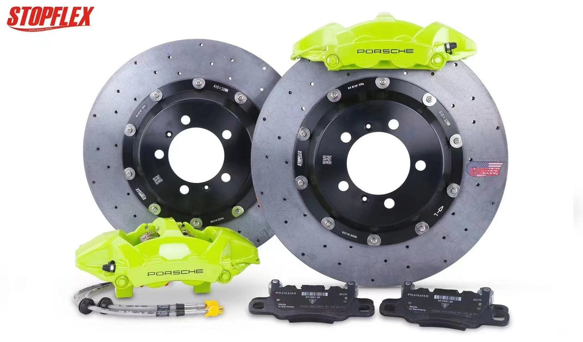 Akebono 10 POT x StopFlex Carbon Ceramic Disc Brake Kit for Lamborghin ...