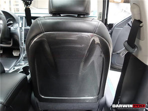 Darwinpro 2014-2017 Infiniti Q50 Sedan Dry Carbon Fiber Seatback Replacement
