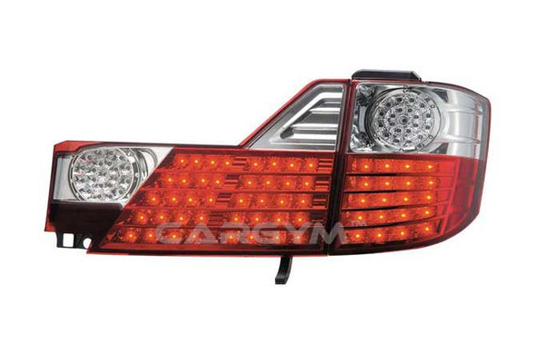 Toyota Alphard 05-08 JEWEL Japan LED Red & Clear Lens Taillight