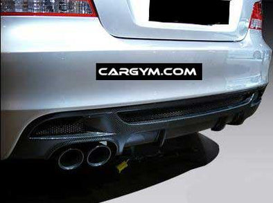 BMW E82 E88 1-Series Hartge Style Carbon Fiber Rear Diffuser – CarGym