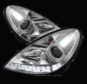 Mercedes-Benz R171 SLK 04-08 DRL Style LED Projector Headlight