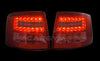 Audi A6 RS6 C5 1998-2005 Avant Red & Smoked LED Taillight