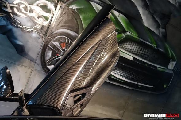 Darwinpro 2011-2016 Lamborghini Aventador LP700 Coupe/Roadster Carbon Fiber Inner Door Handle
