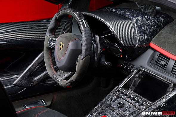 Darwinpro 2011-2016 Lamborghini Aventador LP700 Coupe/Roadster Carbon Fiber Instrument Surround Panel Cover