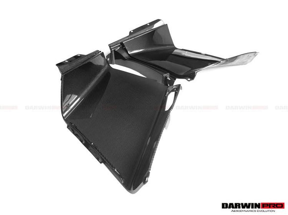 Darwinpro 2011-2016 Lamborghini Aventador LP700 Coupe Carbon Fiber Quarter Panel Fender Vent Inside