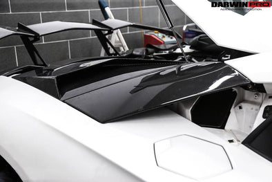 Darwinpro 2011-2016 Lamborghini Aventador LP700 Coupe Carbon Fiber Rear Intake Panel