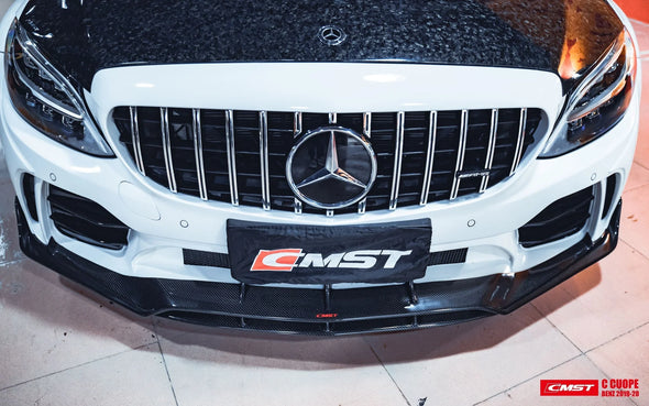 CMST Tuning GTR Front Bumper for Mercedes-Benz C-Class C43 C300 2015-2021 Coupe & Sedan