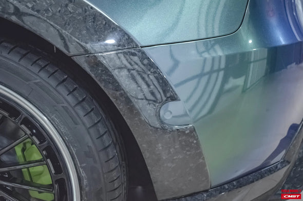 CMST Tuning Carbon Fiber Widebody Wheel Arches for Tesla Model Y