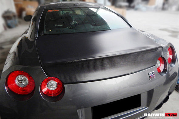 Darwinpro 2008-2022 Nissan GTR R35 CBA/DBA/EBA AMS Style Carbon Fiber Trunk