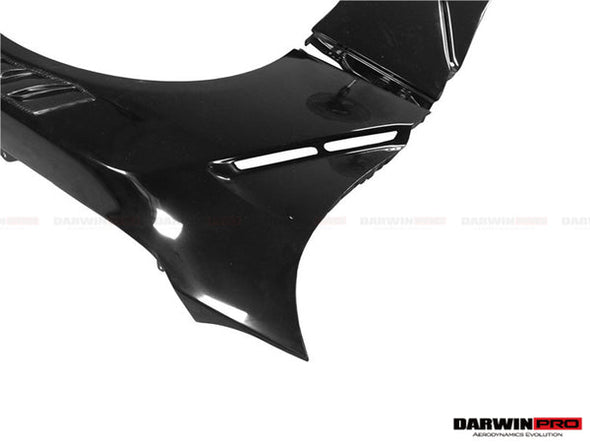 Darwinpro 2008-2022 Nissan GTR R35 CBA/DBA/EBA NSM Style Partial Carbon Fiber Fender