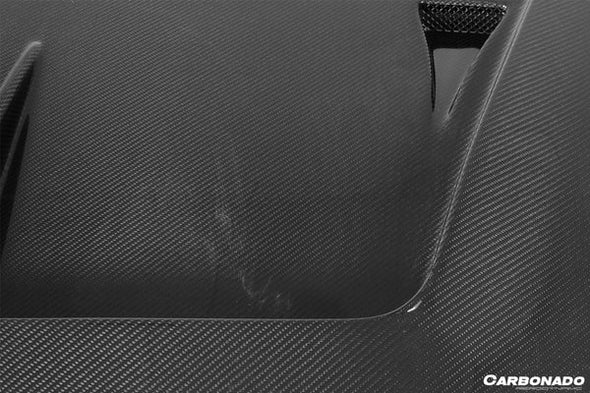 Carbonado 2009-2016 Nissan GTR R35 CBA/DBA LII Style Carbon Fiber Hood